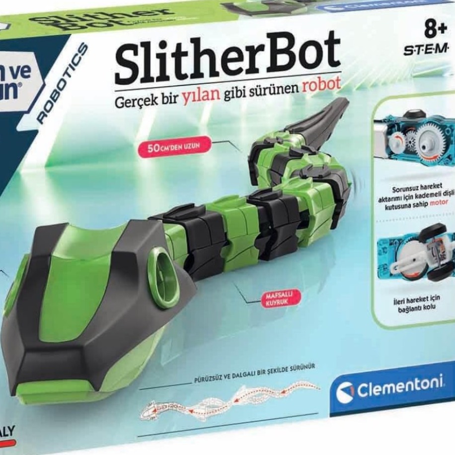 Clementoni SlitherBot – Sürüngen Robot (STEM Oyuncağı)